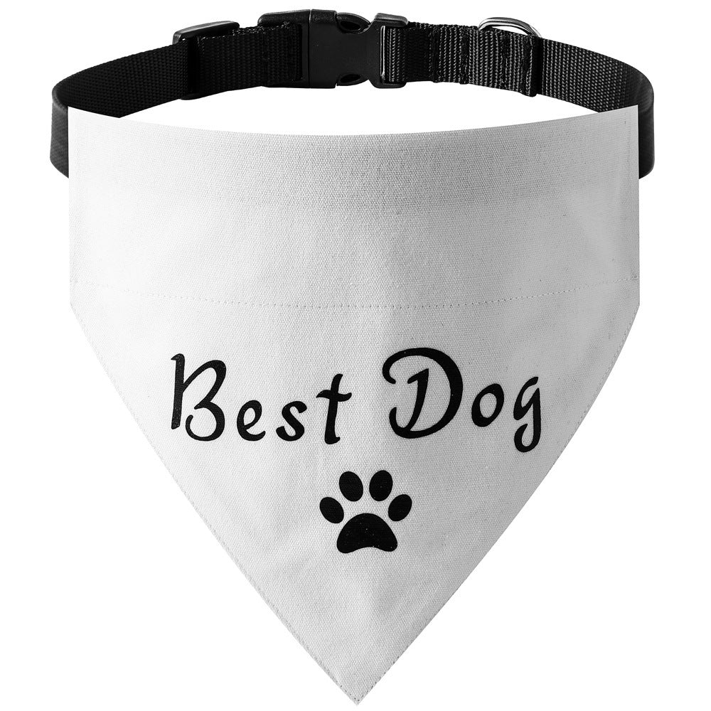 Cotton Pet Dog Printed Muzzle Towel