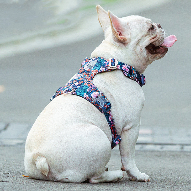 Fashion Personality Pet Chest Pull-resistant Strap