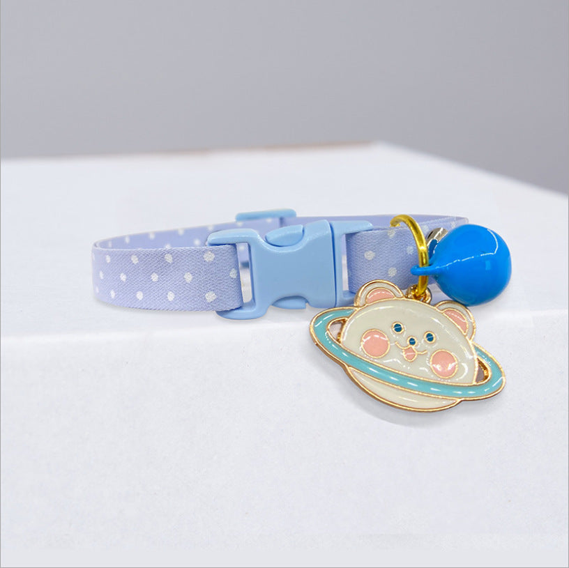 Cat Collar Cute Bell Polka Dot Small Dog