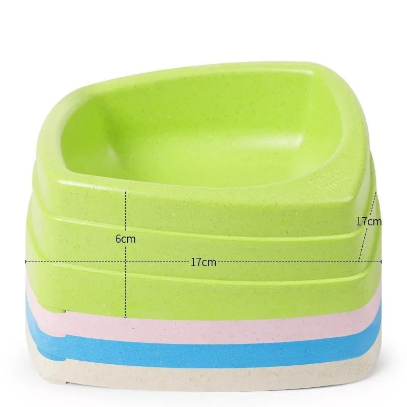 high quality bamboo fiber dog bowl