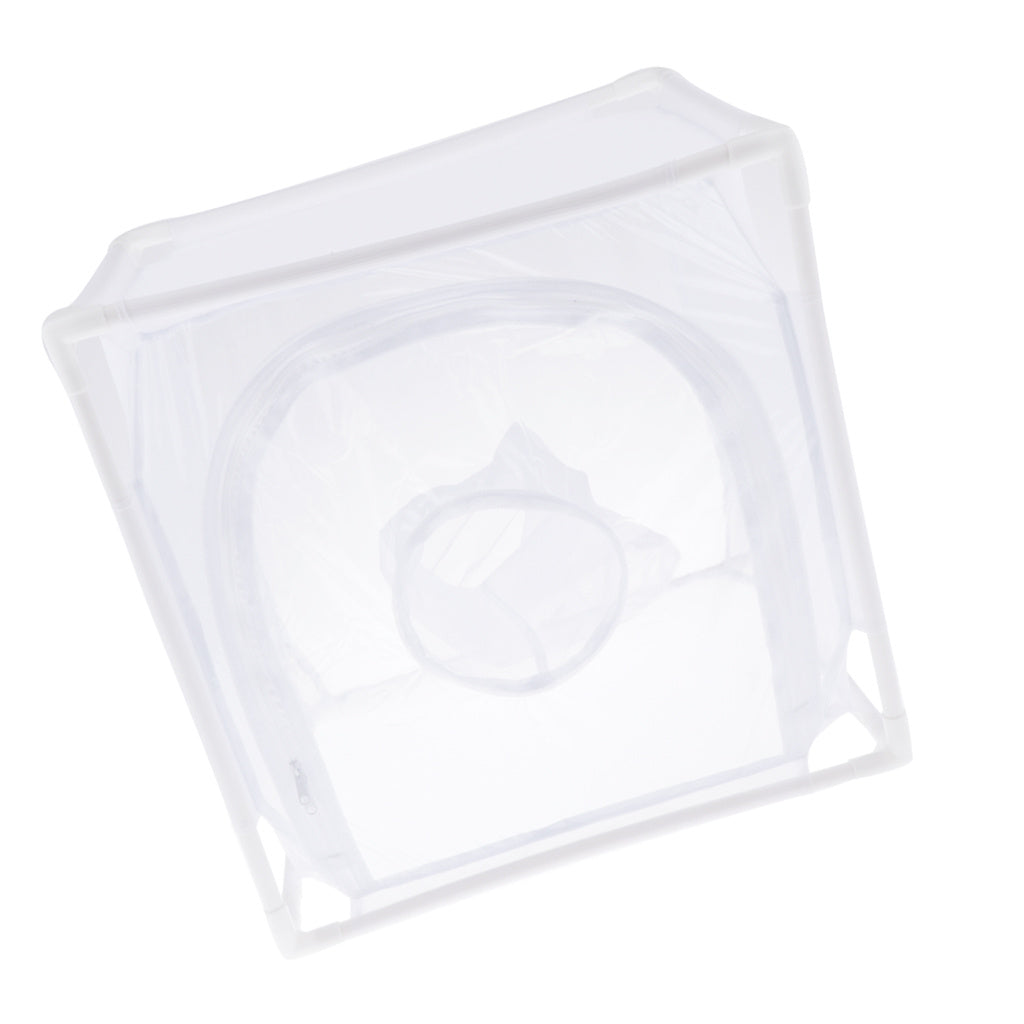 1 Butterfly Insects Habitat Cage Terrarium -up Mesh White