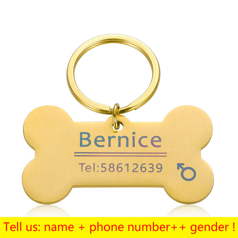Anti-lost Personalized Pet Identity Tag Dog Collar