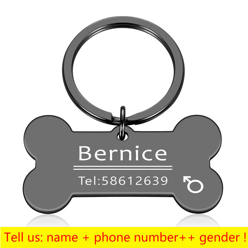 Anti-lost Personalized Pet Identity Tag Dog Collar
