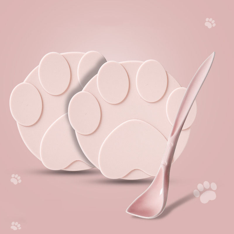 Pet Canned Food Lid Fresh-Keeping Silicone Lid Dog Canned Food Sealing Lid Universal Sealing Lid Three-In-One