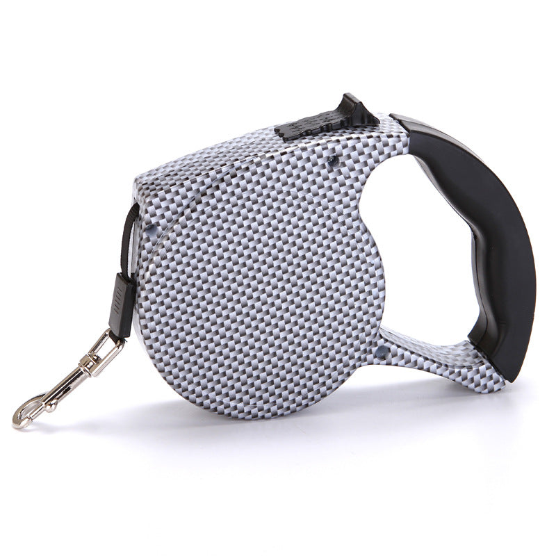 Automatic Cute Dog Walker Traction Rope Flat Rope Traction Device Dog Rope Multicolor