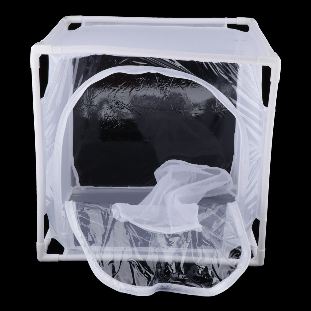 1 Butterfly Insects Habitat Cage Terrarium -up Mesh White