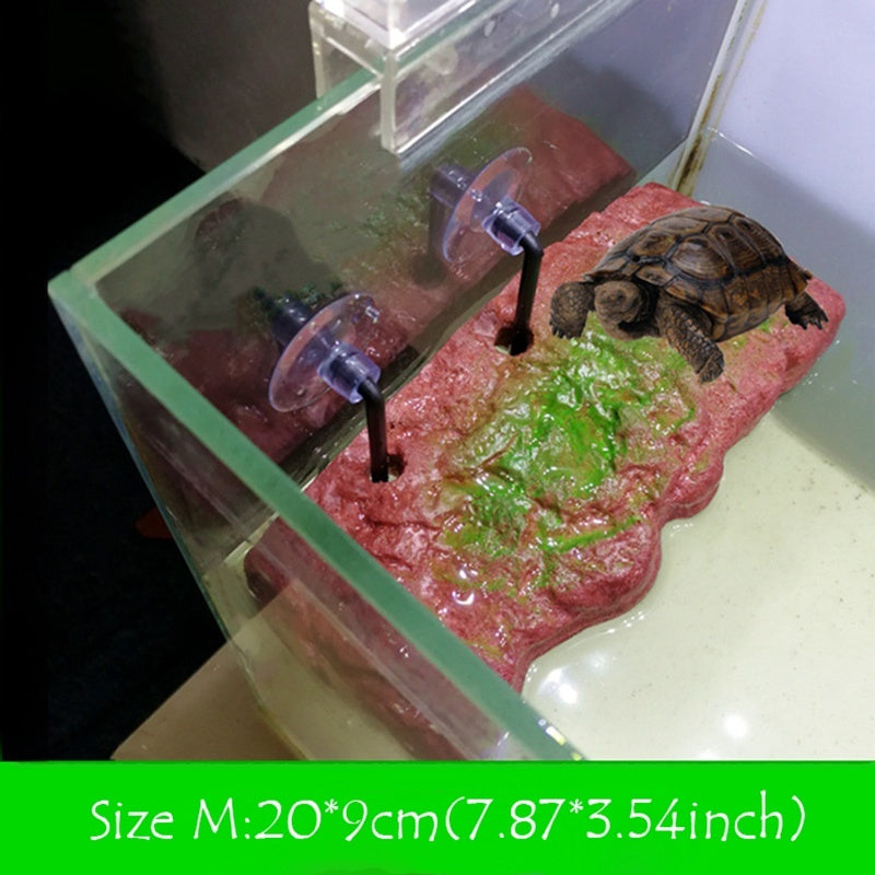 Pet turtle basking platform