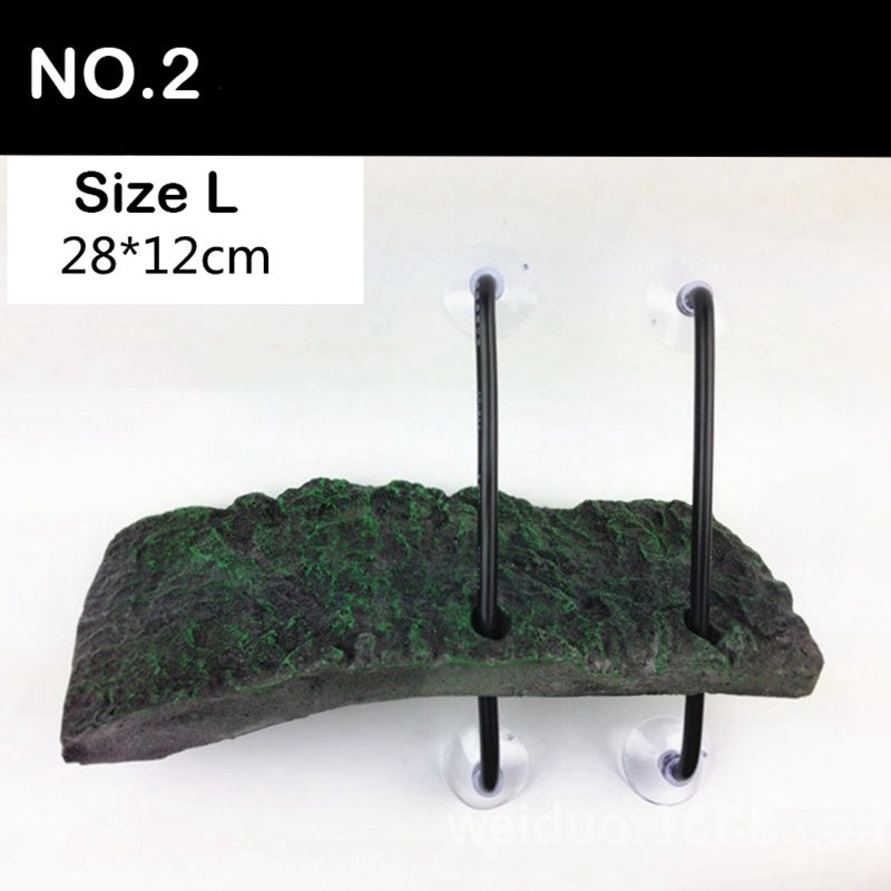 Pet turtle basking platform