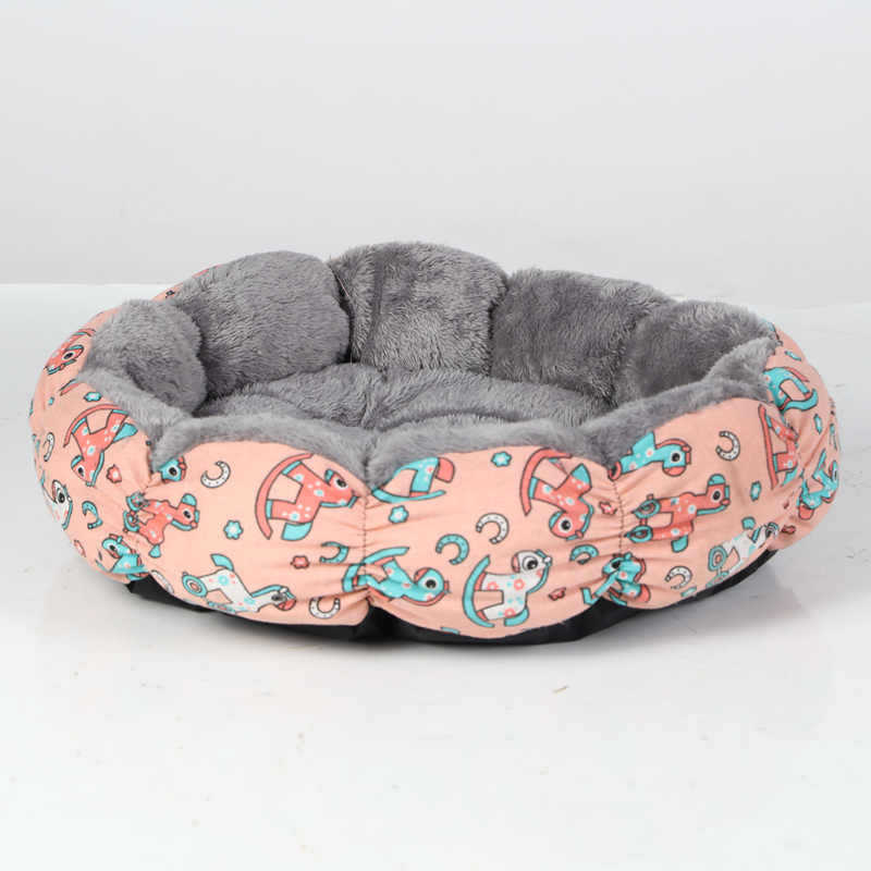 Cat Bed Cat Beds For Indoor Cats Calming Donut Bed For Puppy And Kitten Round Fluffy Pet Bed For Small Medium Dogs And Cats