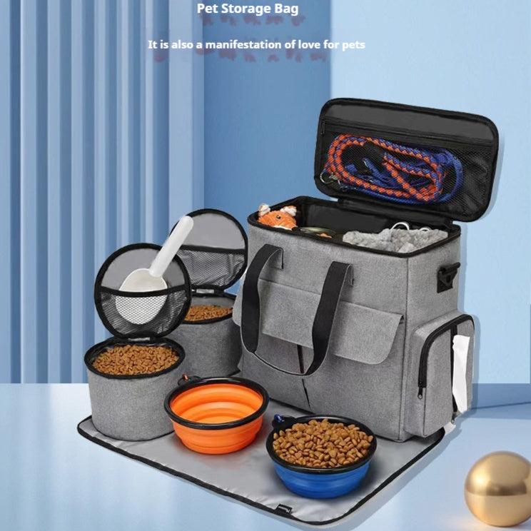 Dog Travel Bag Kit Pet Bag Out