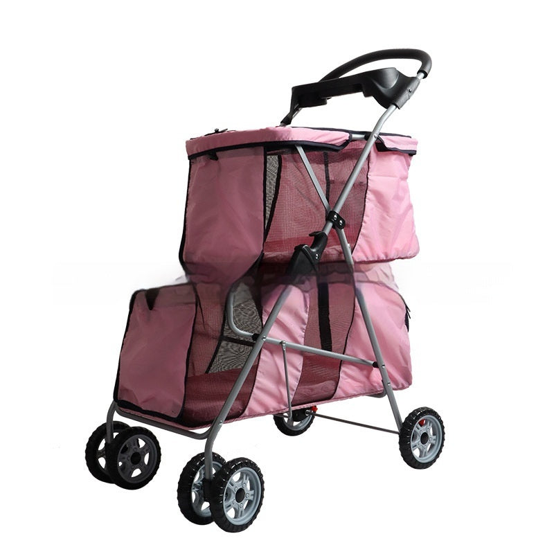 Lightweight Folding Small Pet Stroller