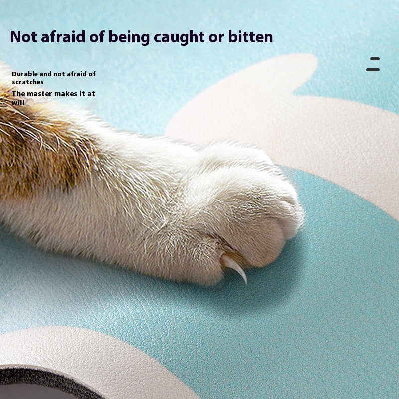 Pet Feeding Mat Silicone Non-slip Waterproof Feeding Splash-proof Mat