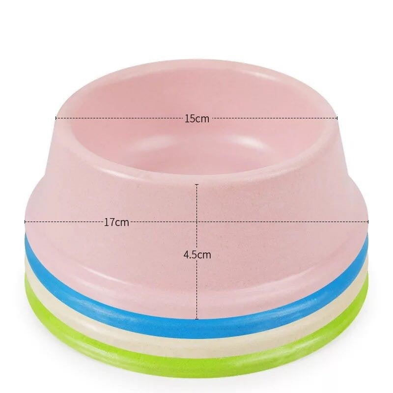 high quality bamboo fiber dog bowl