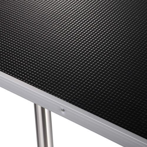 Professional Dog Pet Grooming Table Large Adjustable Heavy Duty Portable With Armrests And Lasso & Grid Tray