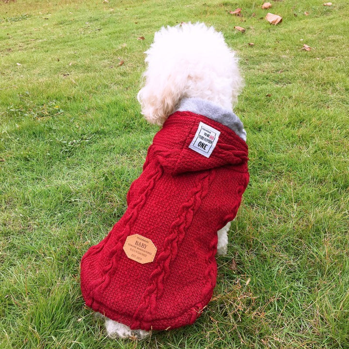 Plush Pet Clothes Soft And Comfortable Thick Warm Dog Clothes