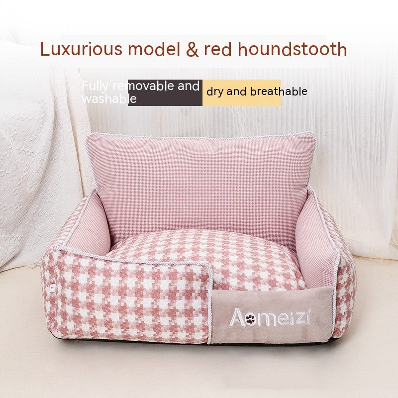 Removable And Washable Pet Bed