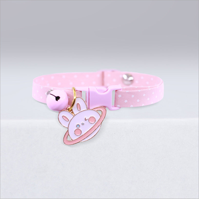 Cat Collar Cute Bell Polka Dot Small Dog