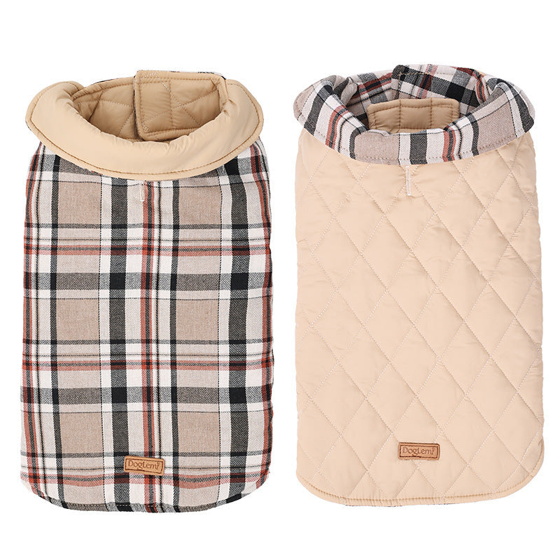 Waterproof Warm Fashion Double-sided Dog Clothes
