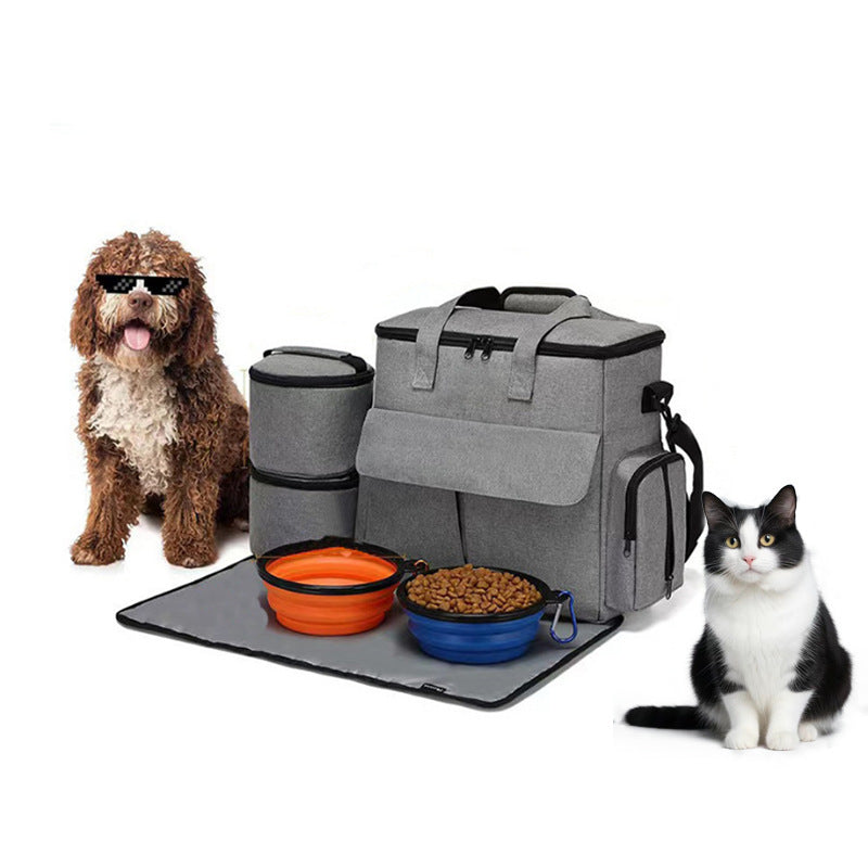 Dog Travel Bag Kit Pet Bag Out