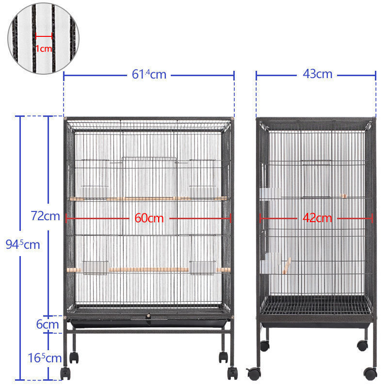 Cage Cherry And Pet Tiger Skin Birdcage