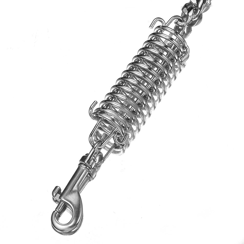 Dog spring traction rope stainless steel