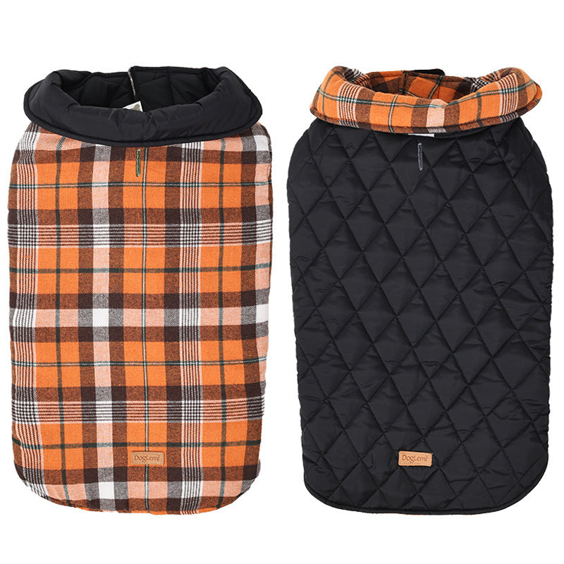 Waterproof Warm Fashion Double-sided Dog Clothes
