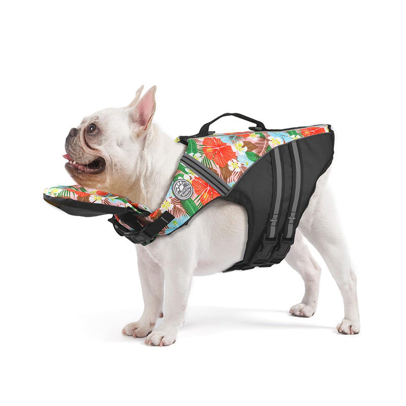 Professional Pet Life Vest Swimming Clothes Dog Outdoor Supplies Large Dog Buoyancy Swimsuit