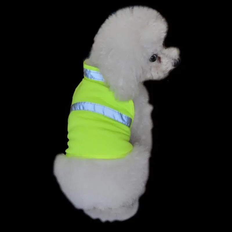 Fluorescent Safety Dog Vest for Pets