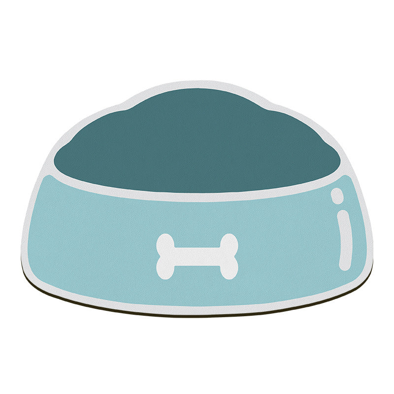 Pet Feeding Mat Silicone Non-slip Waterproof Feeding Splash-proof Mat