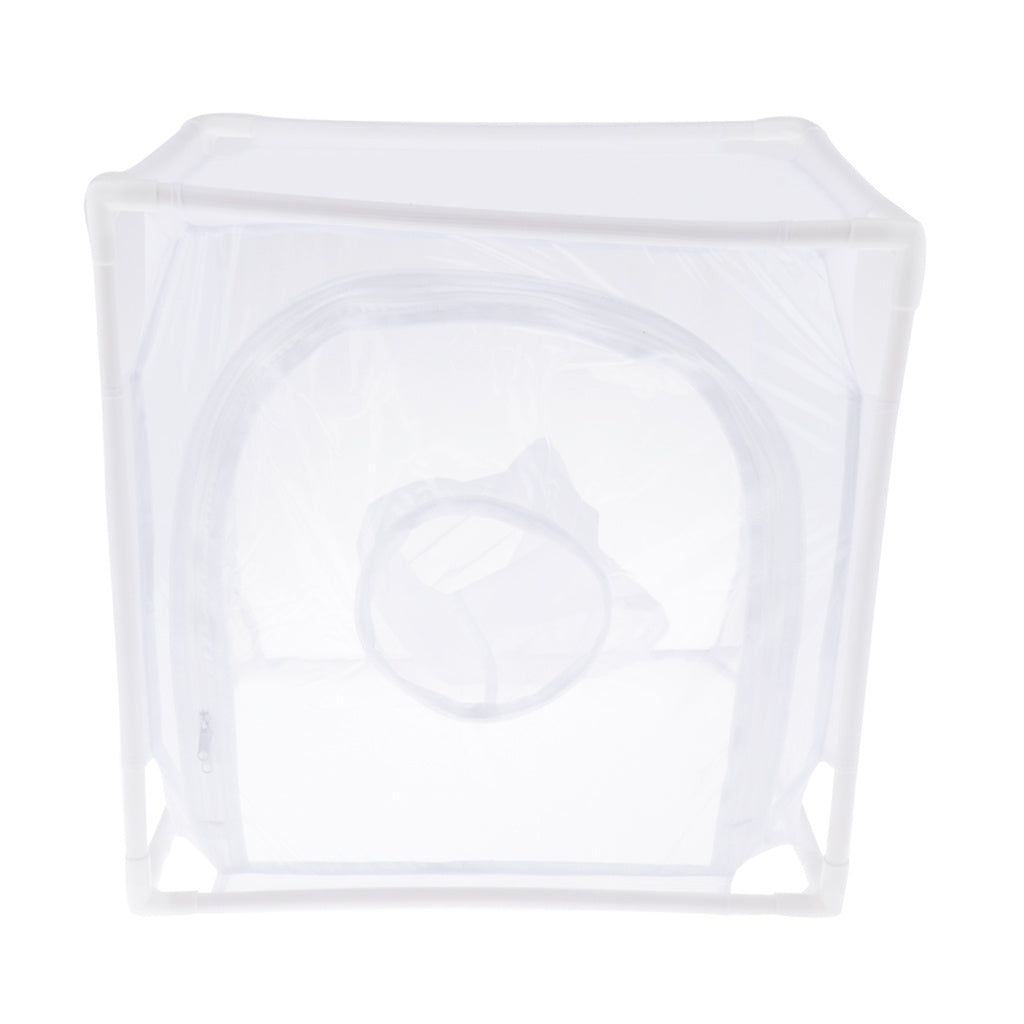1 Butterfly Insects Habitat Cage Terrarium -up Mesh White