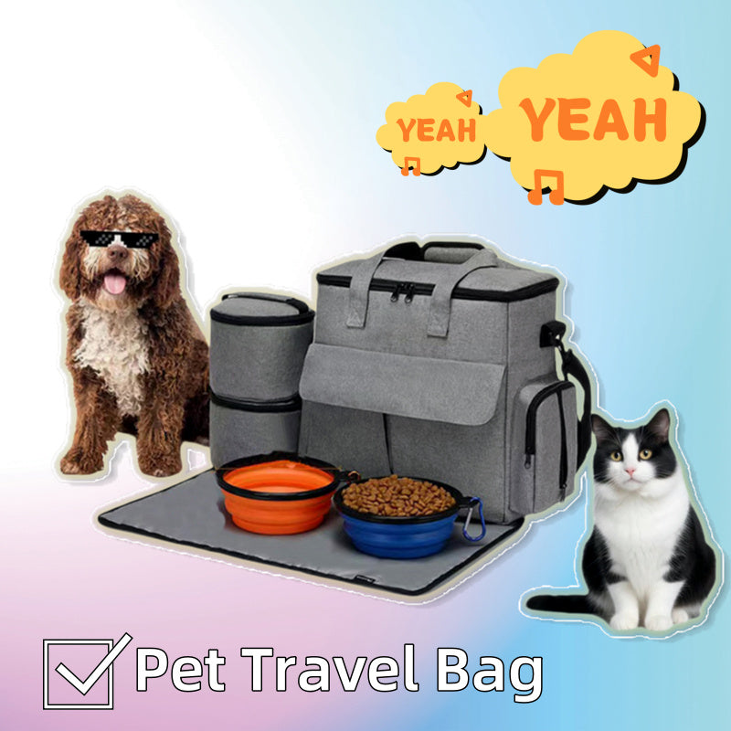 Dog Travel Bag Kit Pet Bag Out
