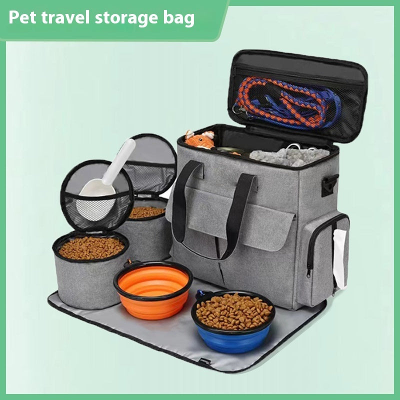Dog Travel Bag Kit Pet Bag Out