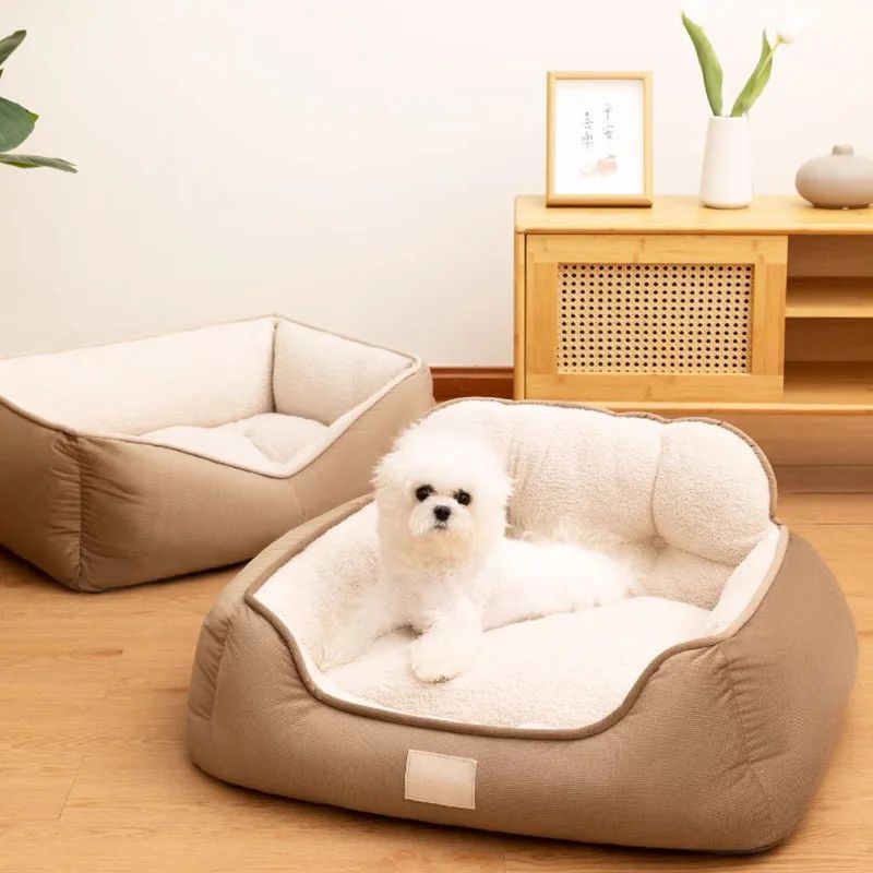 Cozy Plush Pet Bed Warm