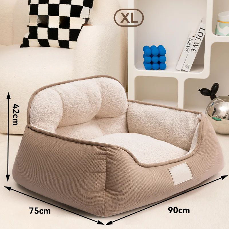 Cozy Plush Pet Bed Warm