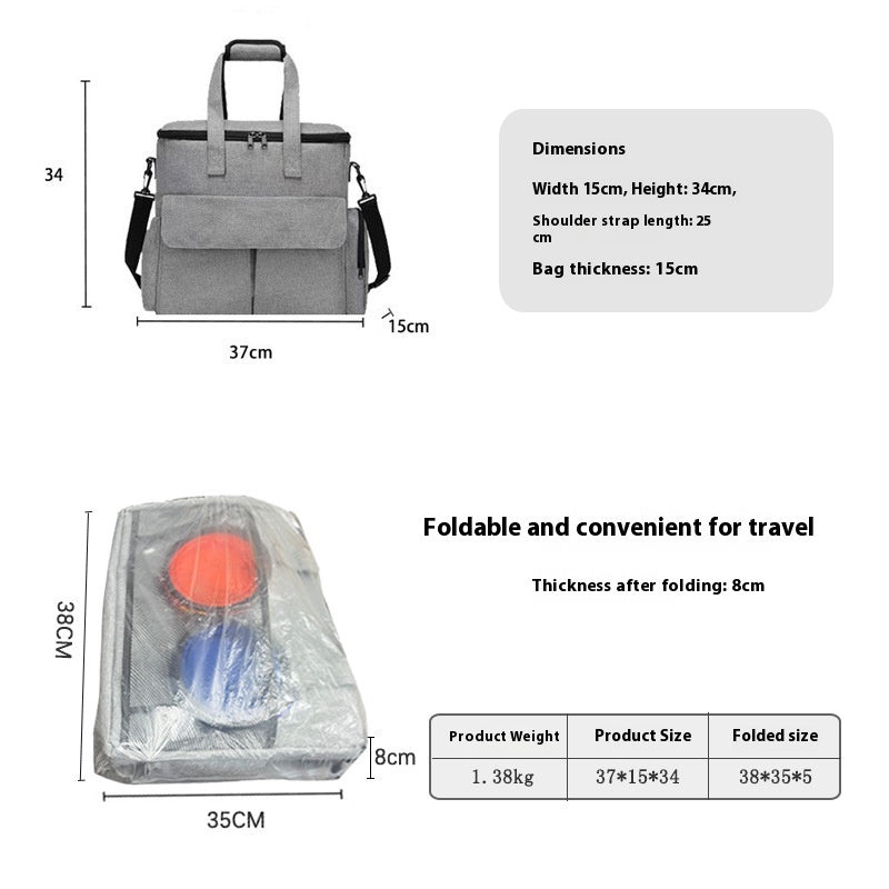 Dog Travel Bag Kit Pet Bag Out