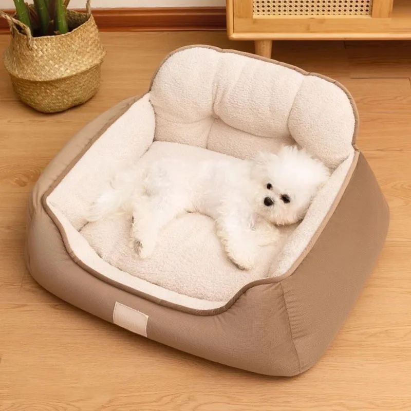 Cozy Plush Pet Bed Warm