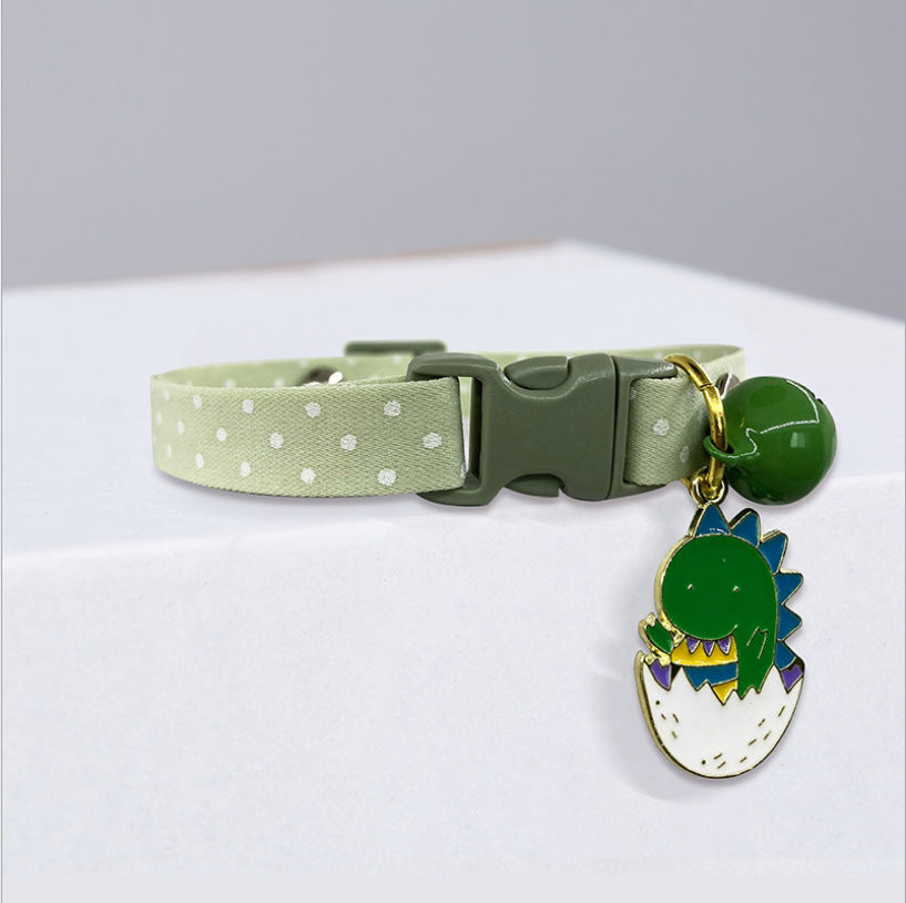Cat Collar Cute Bell Polka Dot Small Dog