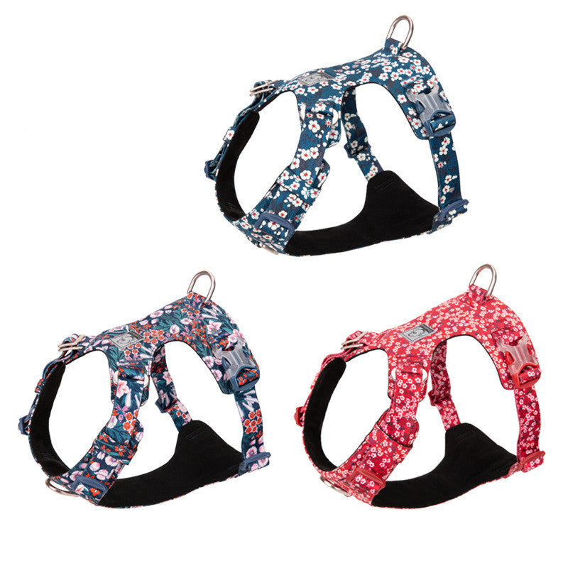 Fashion Personality Pet Chest Pull-resistant Strap