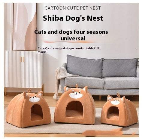 Autumn And Winter Warm Pet Bed