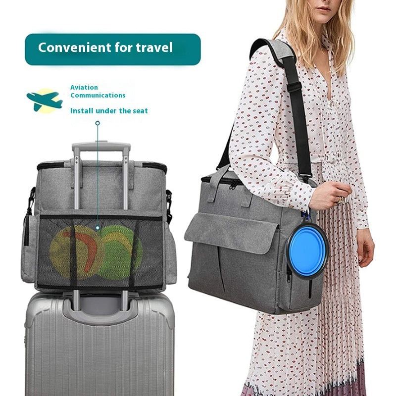 Dog Travel Bag Kit Pet Bag Out