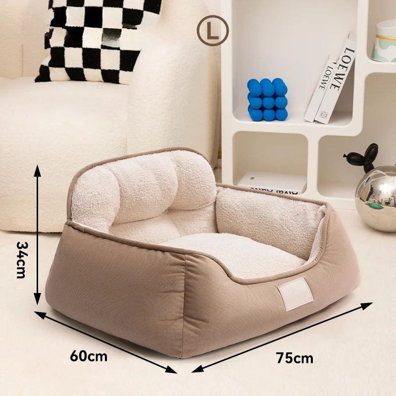 Cozy Plush Pet Bed Warm
