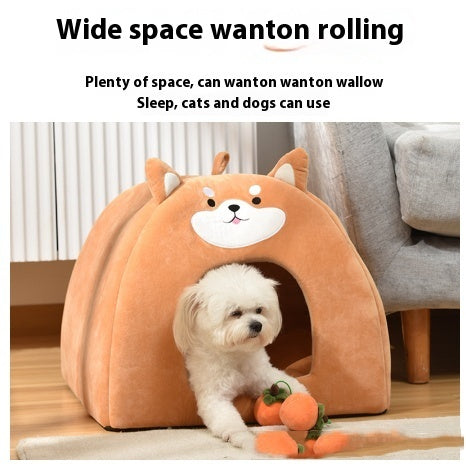 Autumn And Winter Warm Pet Bed