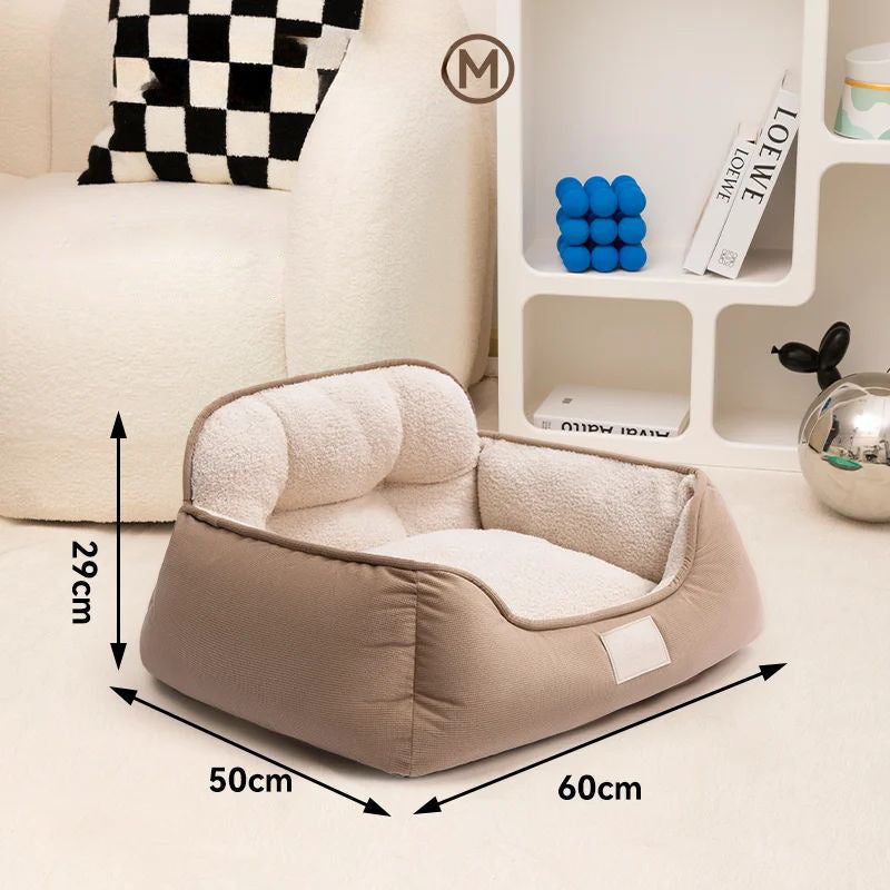 Cozy Plush Pet Bed Warm