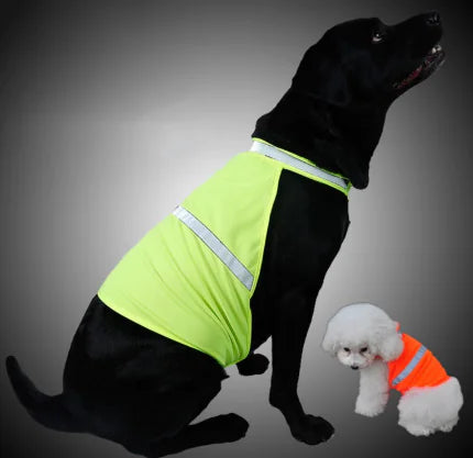 Fluorescent Safety Dog Vest for Pets