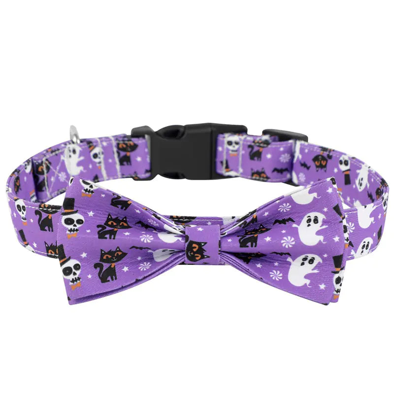 Halloween-Themed Dog Collars for Your Pets