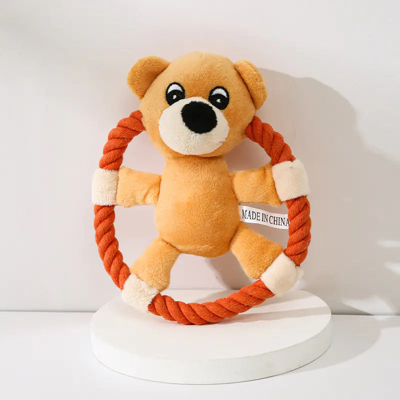 Pet Toys Flying Discs - Pig, Duck, Bear Designs