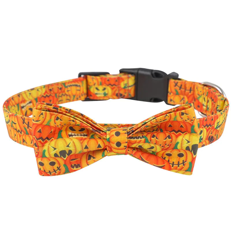 Halloween-Themed Dog Collars for Your Pets