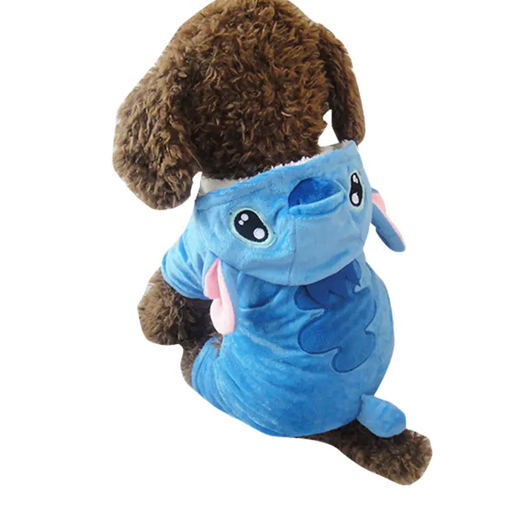 Four-Legged Teddy Dog Clothes for Pets